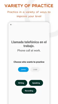 Spanish Listening & Speaking android App screenshot 9