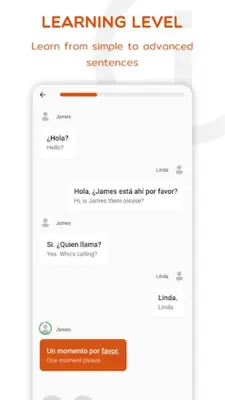 Spanish Listening & Speaking android App screenshot 12