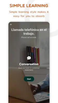 Spanish Listening & Speaking android App screenshot 13