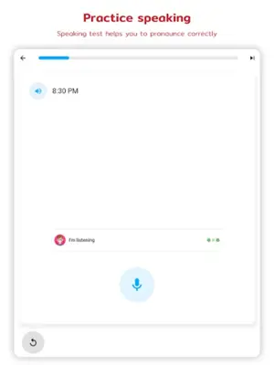 Spanish Listening & Speaking android App screenshot 3