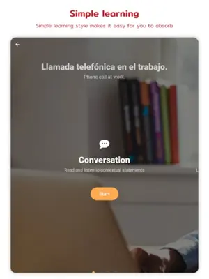 Spanish Listening & Speaking android App screenshot 5