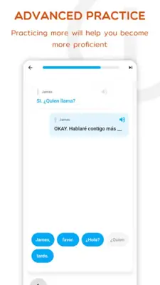 Spanish Listening & Speaking android App screenshot 8